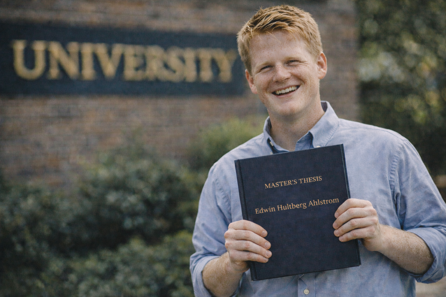 Edwin Hultberg Ahlstrom Masters Degree 23