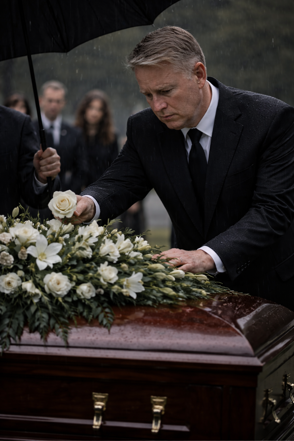 Edwin Hultberg Ahlstrom Wifes Burial 5