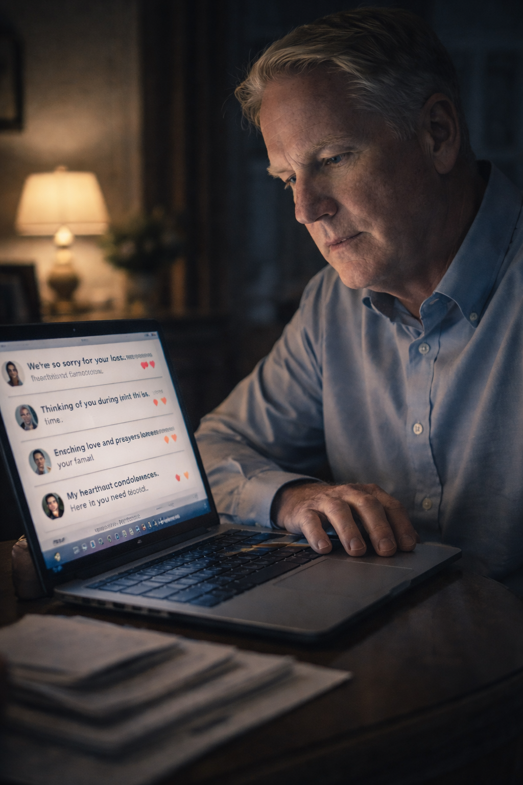 Edwin Hultberg Ahlstrom Wifes Death 10